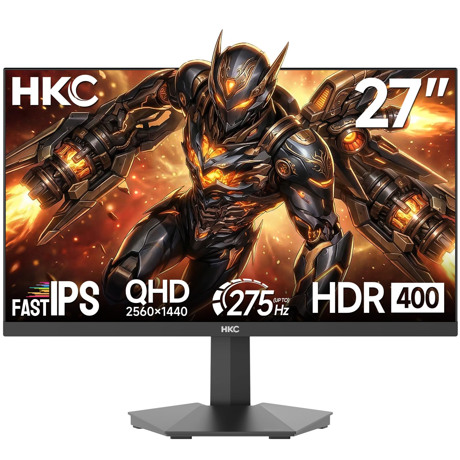 HKC G27H4D 27 Zoll Gaming Monitor QHD 260Hz(bis zu 275Hz) IPS Bildschirm