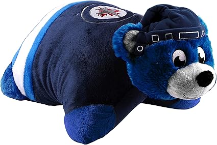 My Pillow Pets Nhl Winnipeg Jets Pillow Pet Plush Toys Amazon