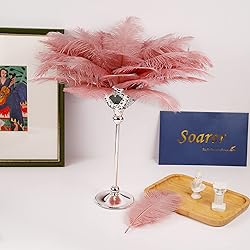 Soarer Pink Craft Ostrich Feathers - 30pcs 8-10
