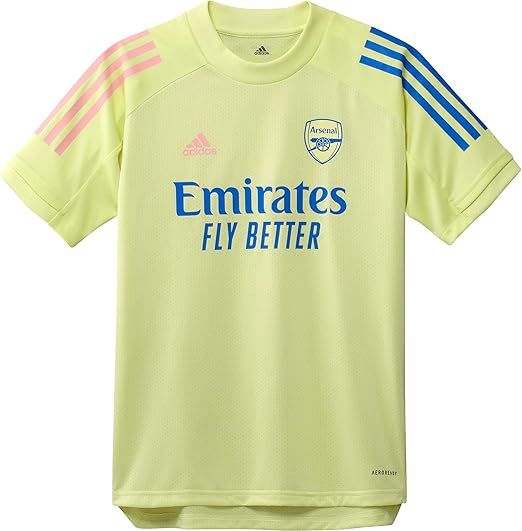 arsenal yellow training jersey