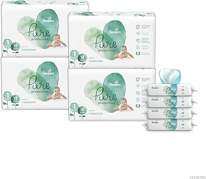 pampers pure protection wipes