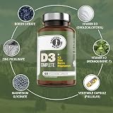 Barefoot Nutrition Vitamin D3 Complete 4000 IU with K2 MK-7, Mg, Zinc 60 view 3