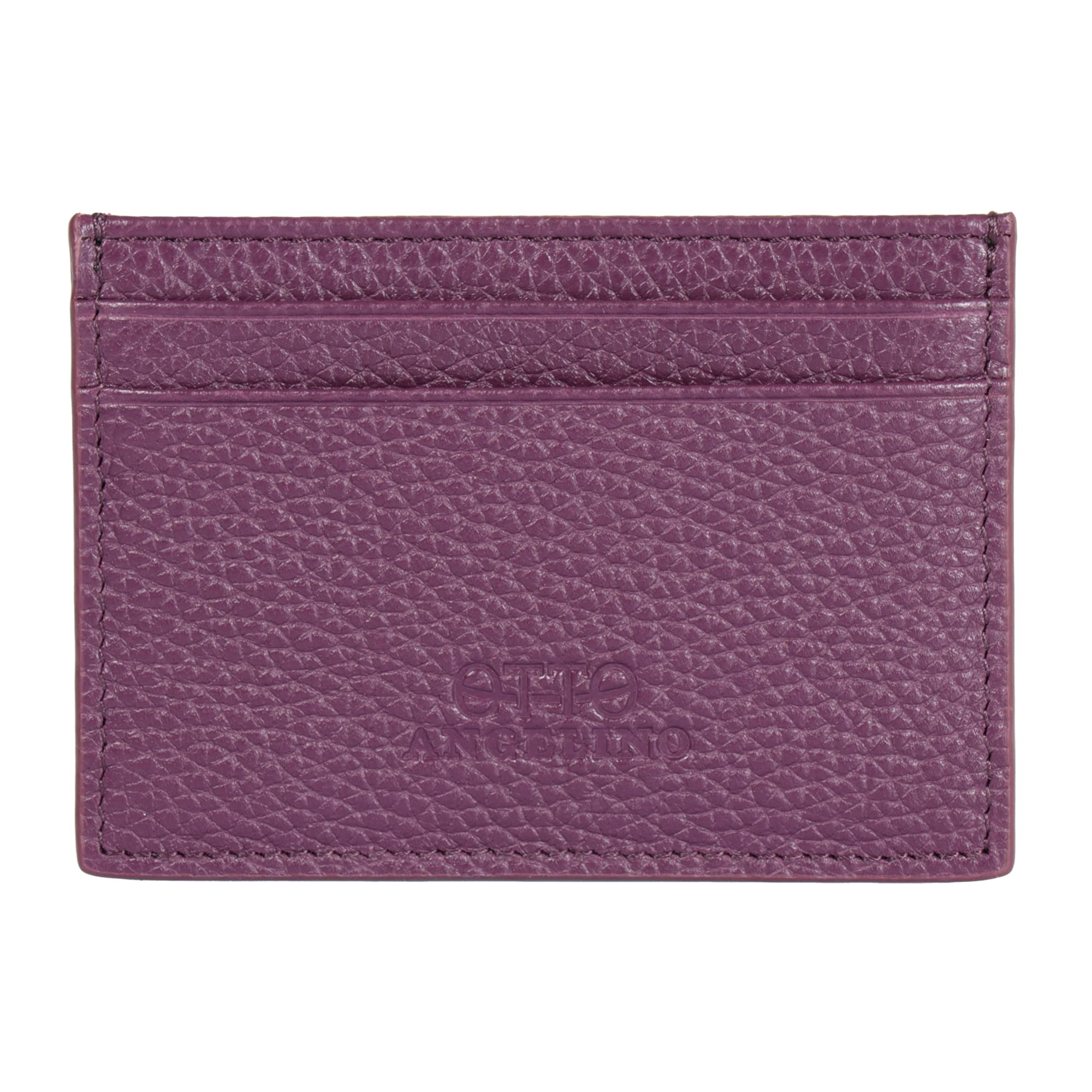 Otto Angelino Genuine Leather Cardholder Wallet - Bank Cards, Money, Driver's License, RFID Blocking - Unisex