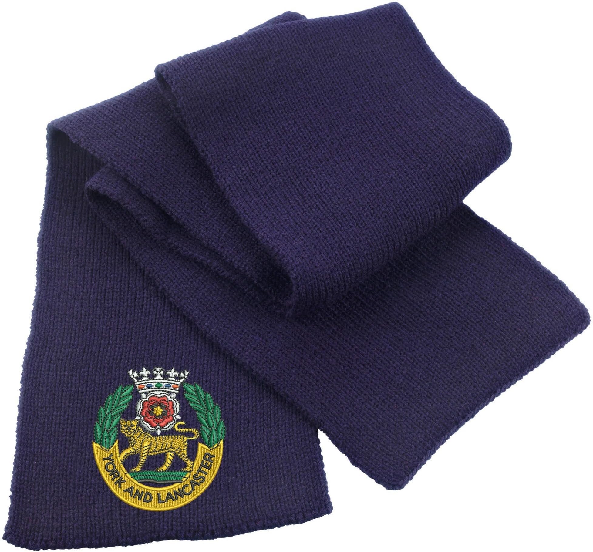 York and Lancaster Regiment Heavy Knit Scarf
