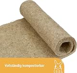 Kerbl Pet Hemp Rabbit Mat 40 x 100 x 1 cm Brown view 5