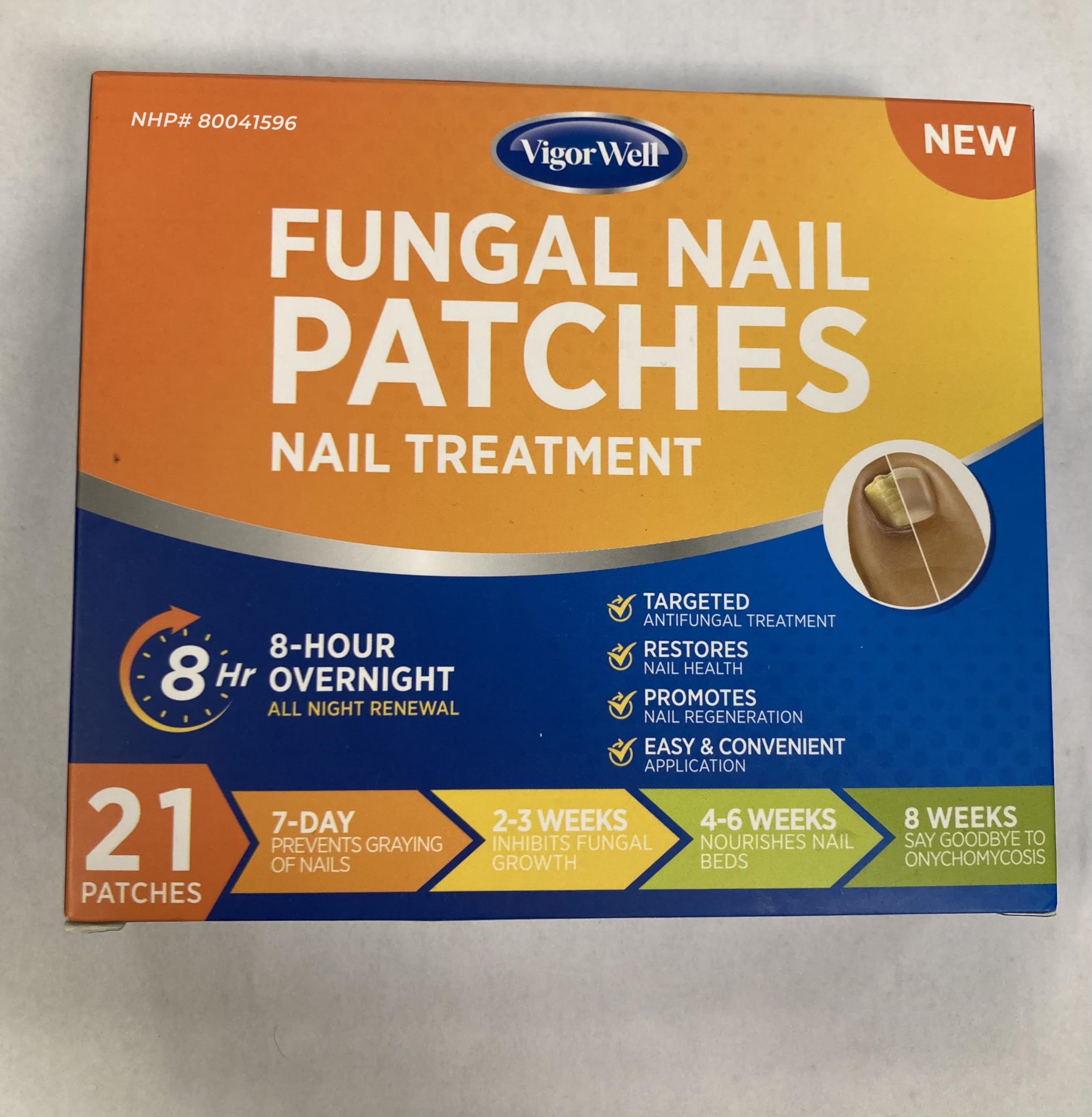 Toenail Fungus Treatment Extra Strength - (Medium) 32 Nighttime Hydrogel Patches for Overnight Toenail Repair - Visible Results in 8 Hours - Fungal Nail Patches for Toenail Fungus Relief - Image 7