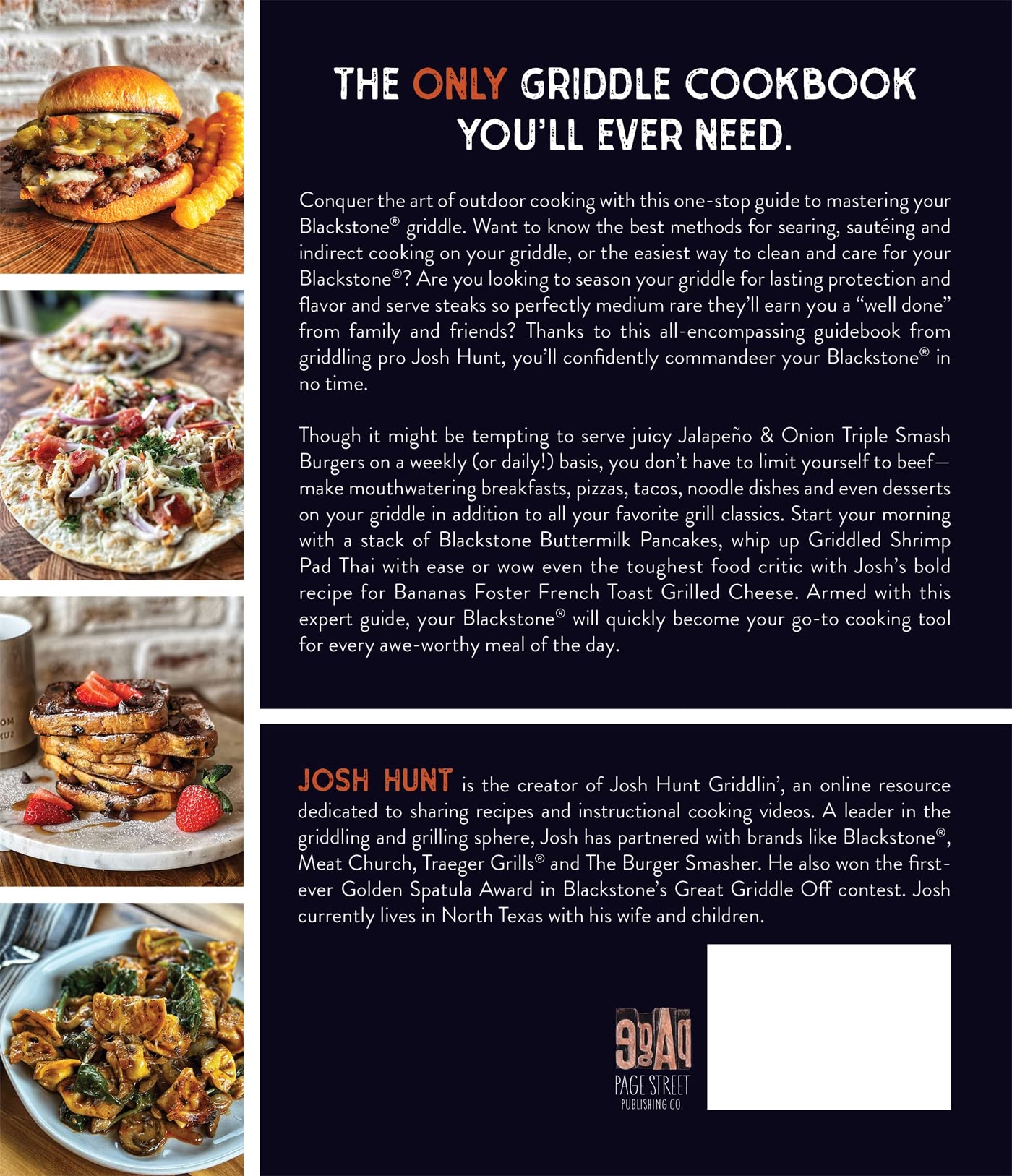 Blackstone® Griddling: The Ultimate Guide to Show-Stopping Recipes on Your Outdoor Gas Griddle Blackstone® Griddling: The Ultimate Guide to Show-Stopping Recipes on Your Outdoor Gas Griddle Paperback Kindle Spiral-bound