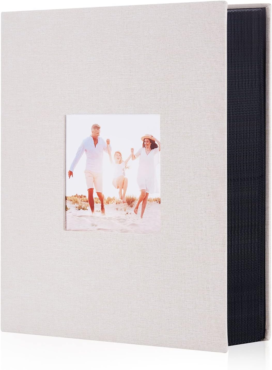 Photo Albums, Frames & Accessories - Artmag Fabric Photo Album 4x6 400 Large Capacity for Family Wedding Anniversary Linen Album Holds 400 Vertical Photos (400 Pockets, Beige)