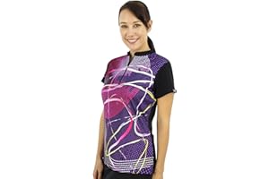 SAVALINO Women's Bowling Shirts, Professional Bowling Jerseys, Ladies Tops S-4XL