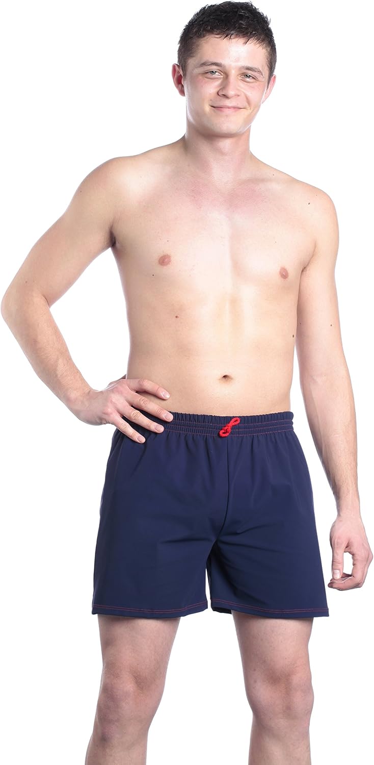 Kleidung & Accessoires Navy Kesvir Mens Incontinence Swim Shorts Small