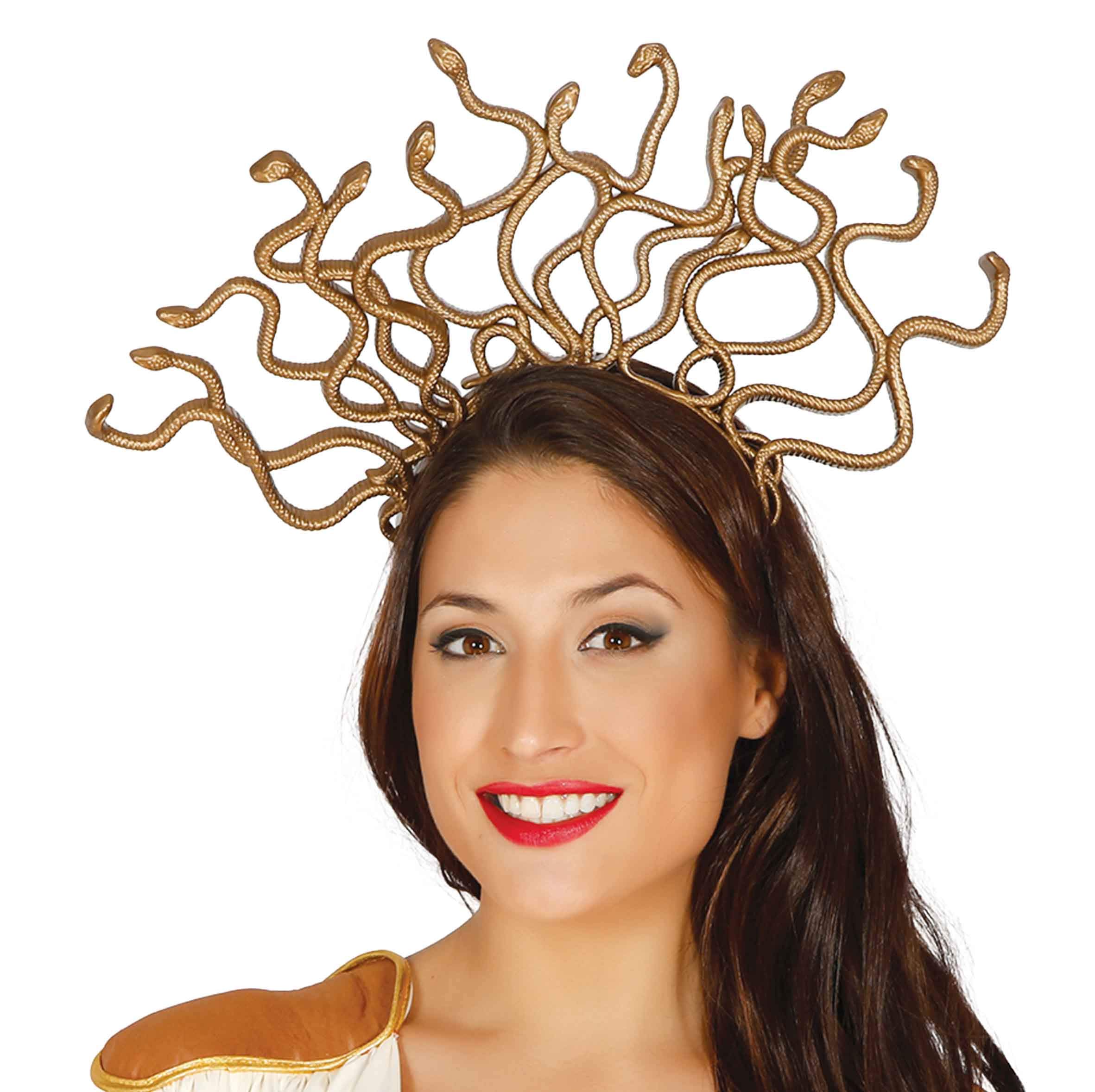 Zzcostumes Guirca Diadema de Reina Medusa