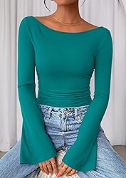 PRETTYGARDEN Women's Long Sleeve Shirts 2025 Fall