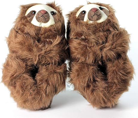 mens sloth slippers