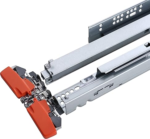 Sdpawa Concealed Drawer Slides 14 Inch 3 Sections Full Extension