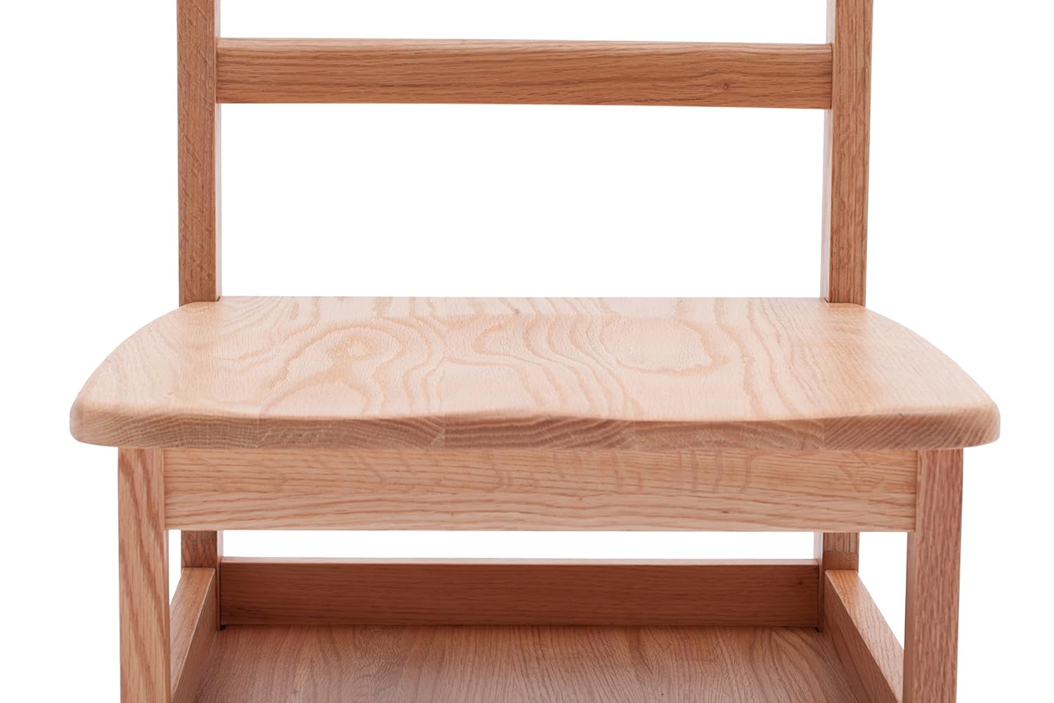 ECR4Kids - ELR-15343 12" North American Oak Ladderback Wood Teacher Chair (2-Pack): Industrial & Scientific