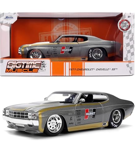 Amazon.com: Jada Toys Bigtime Muscle 1:24 1985 Chevy Camaro Mickey