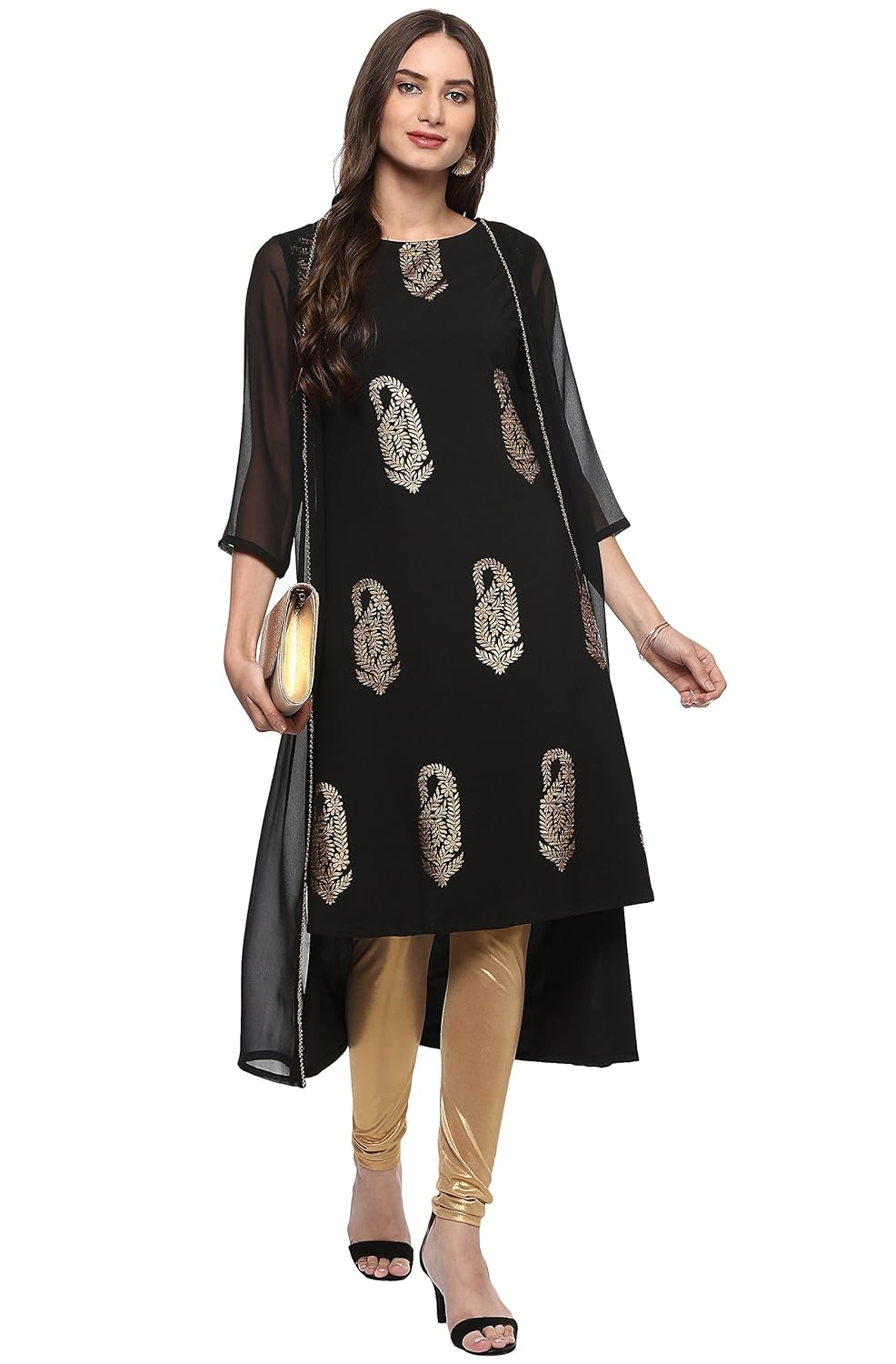 janasya women's polyester kurta