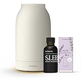Vitruvi Air Waterless Diffuser for Home Bundle, 1500 Sq Ft Coverage | Sleep Diffuser Scent Diffusers for Home, Oil Diffuser, 