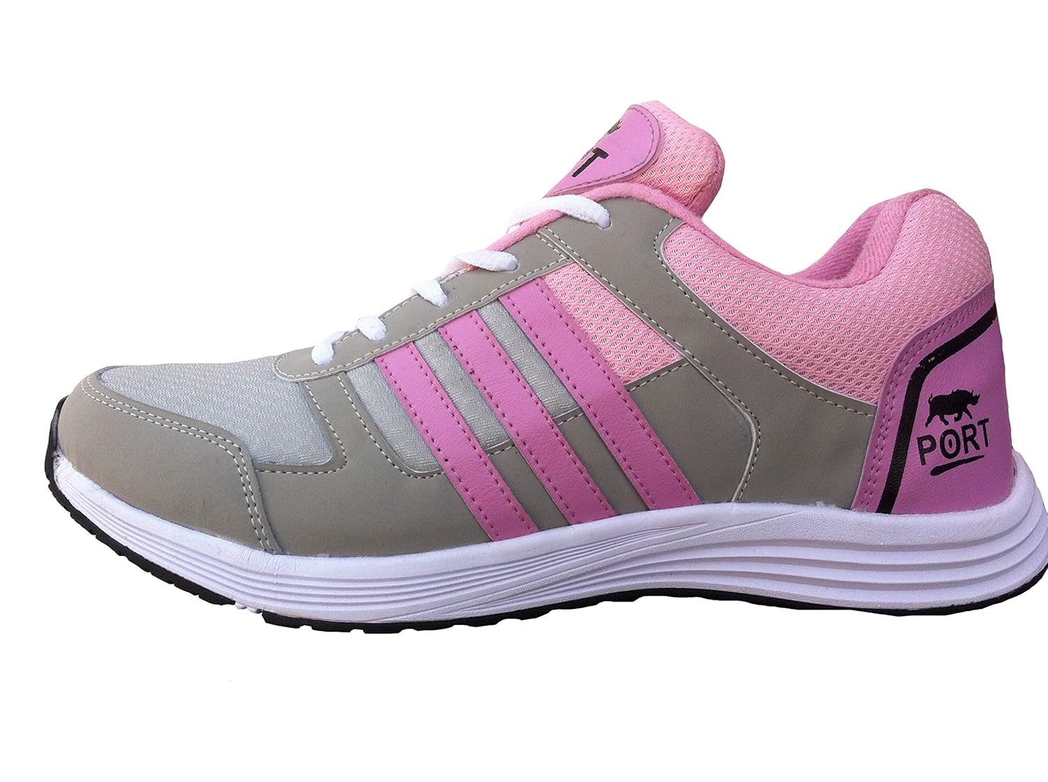 port trend girl's pink shoes