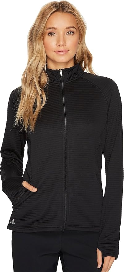 adidas women's essentials textured jacket