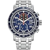 Citizen Men's Eco-Drive Weekender Brycen Chronograph Watch Stainless Steel Case