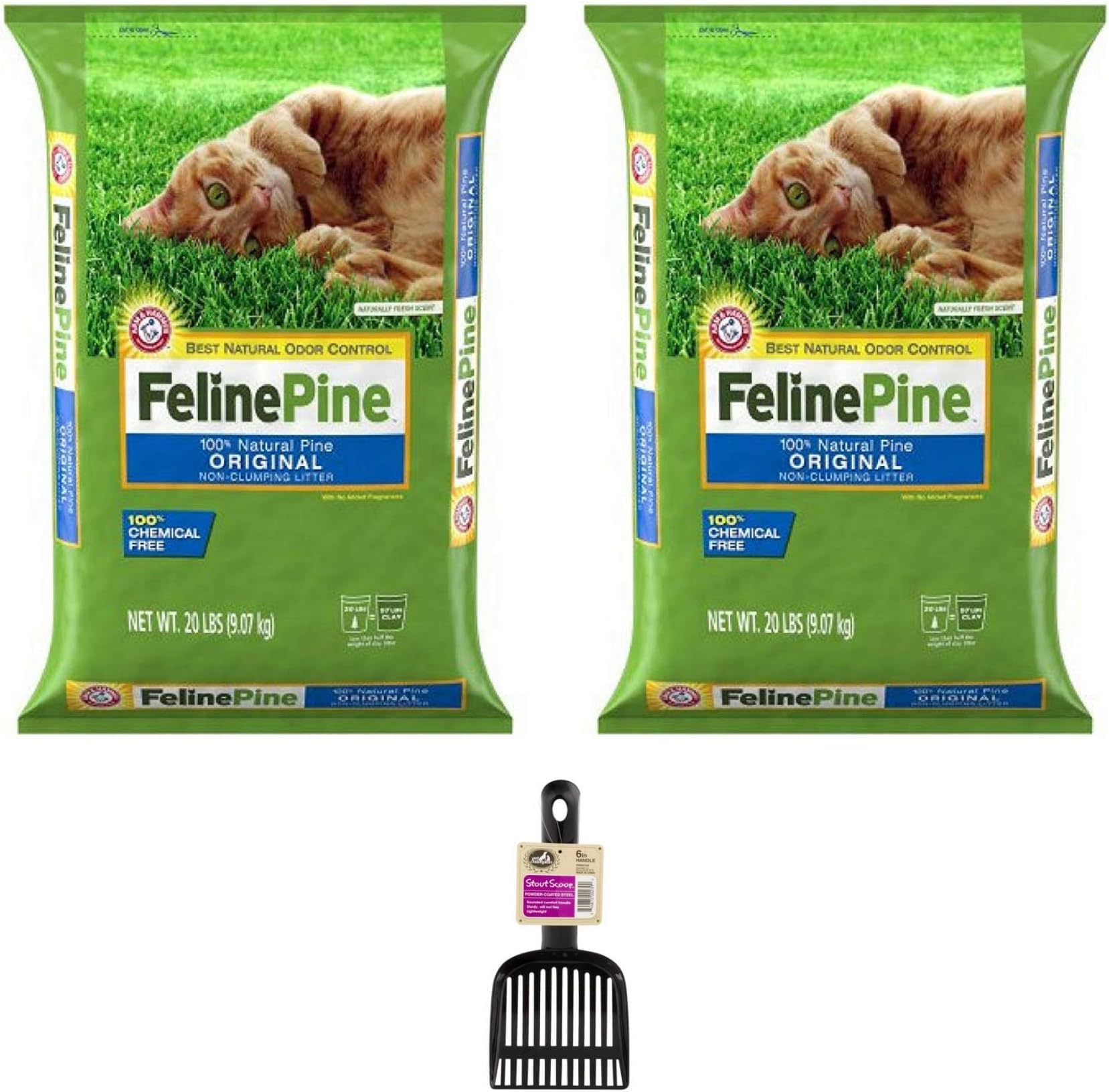 Feline Pine Original Cat Litter, 7-Pound Bag