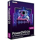 CyberLink PowerDVD 24 Ultra | Blu-ray, DVD, &amp; Media Player Software | Play Virtually Any File Format [Retail Box with Download Card]