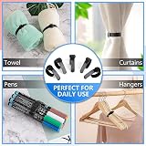 Armiz 100 x Reusable Cable Straps Black Adjustable Hook & Loop 12mm x 150mm view 5