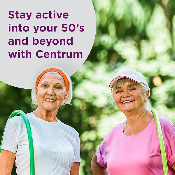 CENTRUM SILVER WOMEN’S MULTIVITAMIN FOR WOMEN 50 PLUS, MULTIVITAMIN/MULTIMINERAL SUPPLEMENT WITH VITAMIN D3, B VITAMINS, NON-GMO INGREDIENTS, SUPPORTS MEMORY AND COGNITION IN OLDER ADULTS – 65 CT