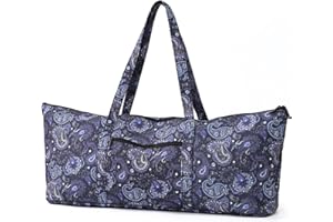 Boulder Bee | Yoga Mat Bag | Large Yoga Mat Carrier with Wet Pocket | Yoga Gifts | Gym Tote Bag for Women