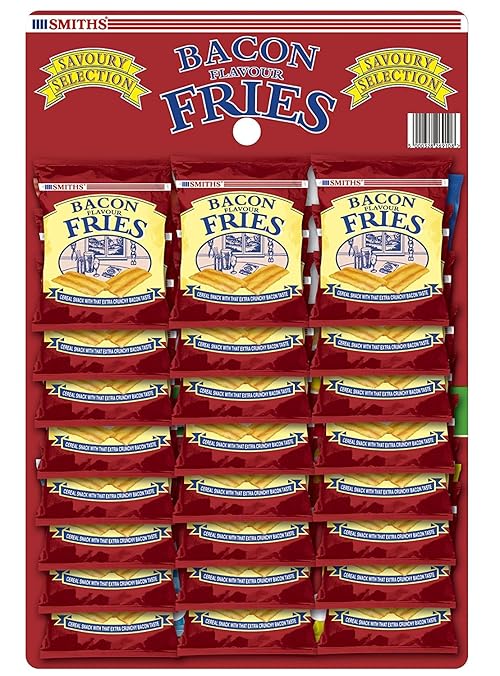 Smith's Savoury Selection Bacon Fries 24g (Case of 24)
