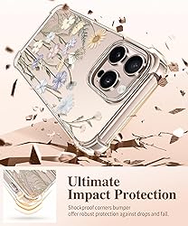 GVIEWIN for iPhone 16 Pro Max Case with Screen