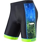 FitsT4 Sports Kids Cycling Bike Shorts Boys Girls Printed Biking Shorts with Pockets