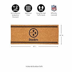 Team Sports America NFL Pittsburgh Steelers Coir