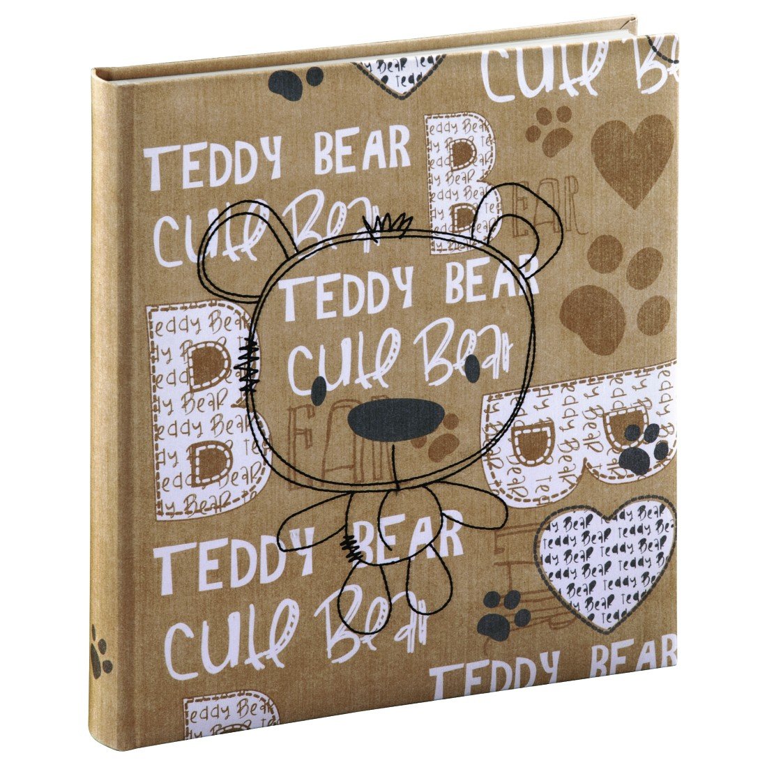 Hama | "Bernd" Book Bound Photo Album | 29 x 32cm 50 Pages | Brown Bear