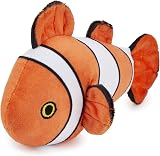 Zappi Co Clown Fish Plush Toy 12-15cm Soft Cuddly Snuggly Kids Gift view 2