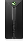 HP Pavilion Power Gaming Desktop Computer, Intel Core i7-7700, NVIDIA GeForce GTX 1060, 16GB RAM, 1TB hard drive, 128GB SSD, Windows 10 (580-068, Black)