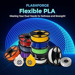FLASHFORGE PLA Flexible 1.75 mm, 4X longer stretch
