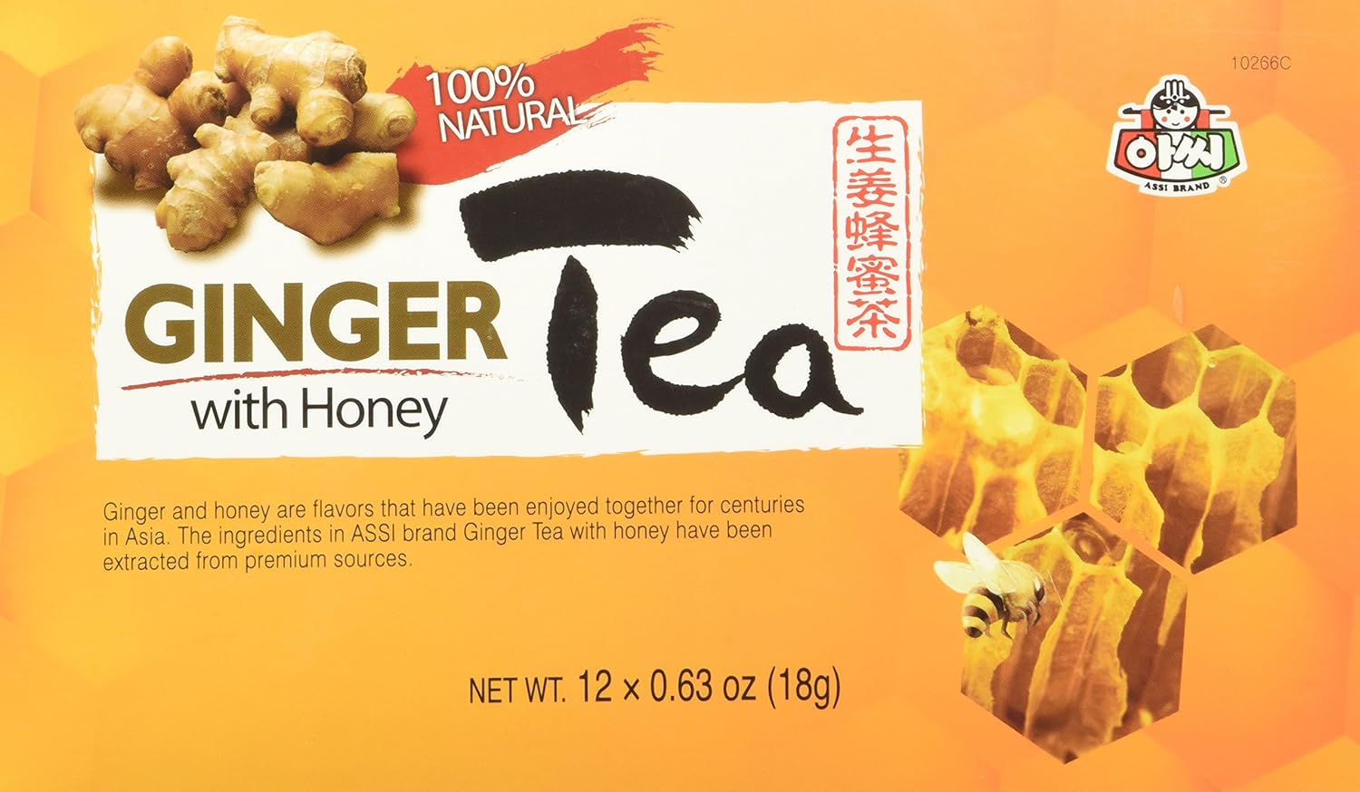 Instant Ginger Tea with Honey 12 Bags X 0.63oz eBay