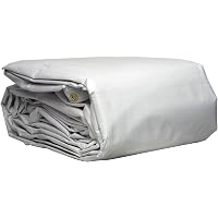 Harpster Tarps 20x30 Brown Super Heavy Duty Waterproof Poly Tarp – 16 Mil – ATV Cover, Woodpile Roof