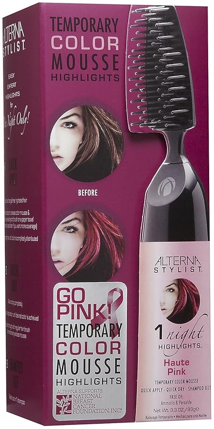 Amazon Com Alterna Stylist One Night Highlights Haute Pink 3 3