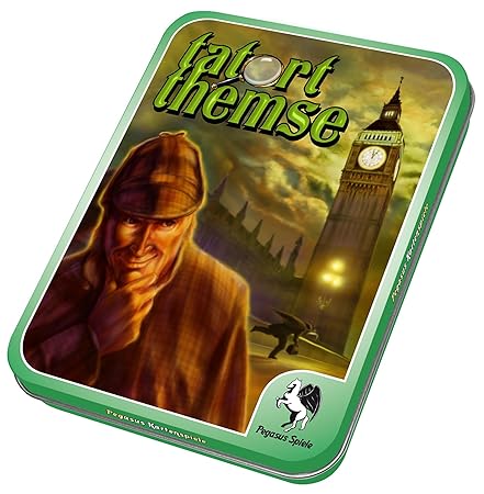 Pegasus Spiele 18102G - Tatort Themse, Metalldose