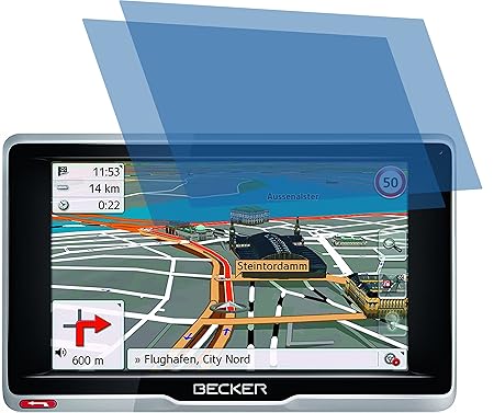 2x ANTIREFLEX matt Schutzfolie für Becker active.5 LMU plus Premium Displayschutzfolie Bildschirmschutzfolie Schutzhülle Disp