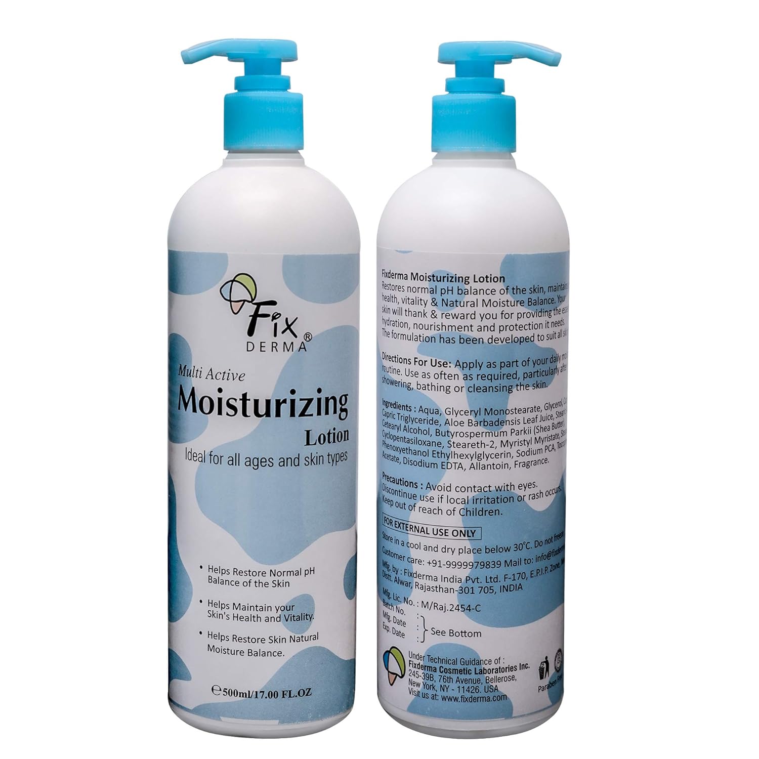 fixderma moisturizing lotion