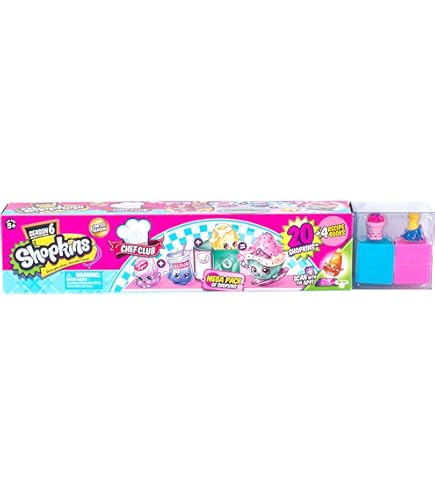 Amazon.com: Shopkins Season 6 Chef Club Mega Pack – Collectible