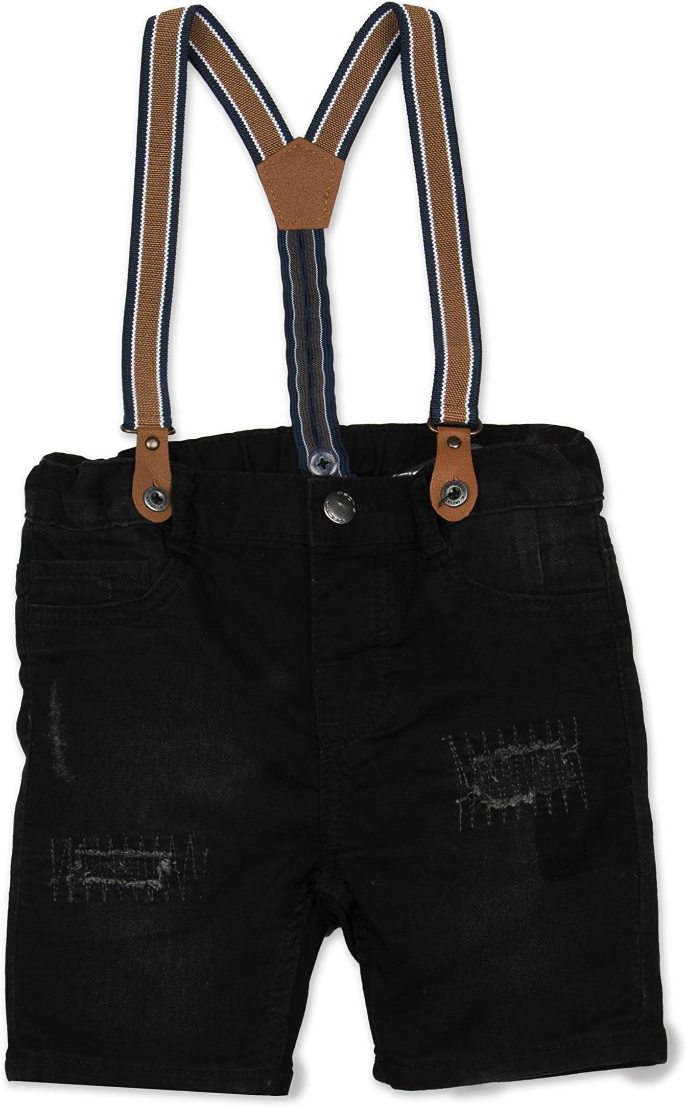 Panache Vogue Denim Jeans Dungaree Bib Overalls Jumpsuit Suspender for Boys and Girls Jeans Denim Romper