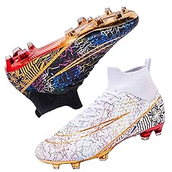 HESBITEUL Unisex Soccer Boots Shoes AG Cleats