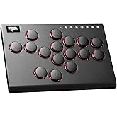 All Metal Arcade Stick M16, All-Button Arcade Controller for Switch, PC, PS4, PS3, Steam Deck, Arcade Fight Stick Joystick wi
