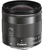 Canon EF-M 22mm 1:2 STM レンズ Canon EF-M 22mm f/2 STM Lens (Silver) 9808B002 B&H Photo Video