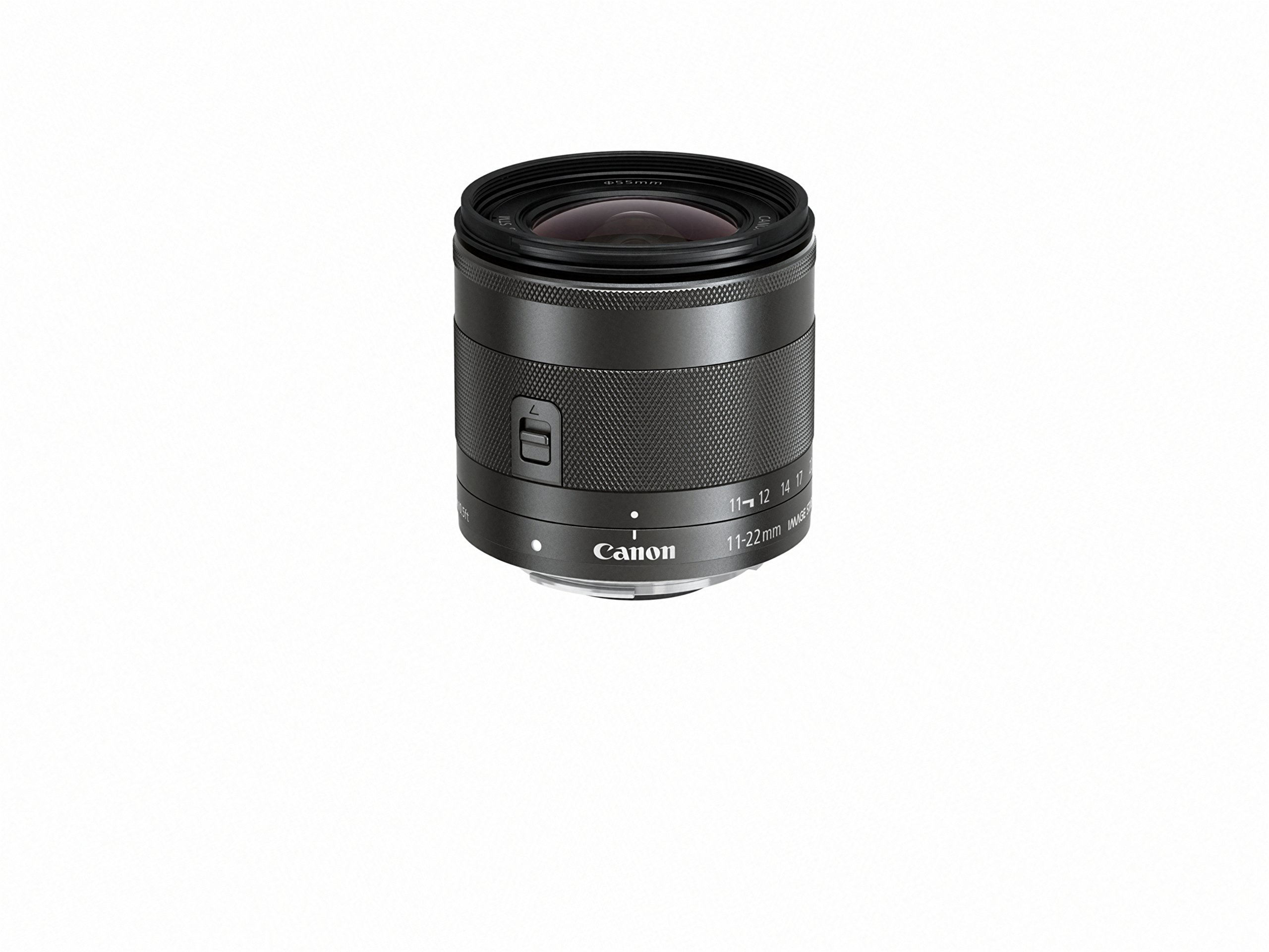 Lente Canon EF-M 11-22 mm f/4-5.6 STM, negro - 7568B002